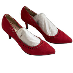 LifeStride Women's Sevyn 2 Red Pumps, Size 8